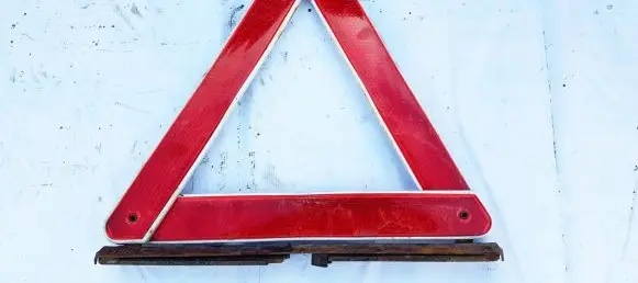 Emergency warning sign