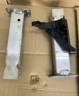 Audi Q7 4M Radiator support slam panel bracket 4M0802038C 4M0802037B