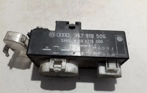 Coolant fan relay
