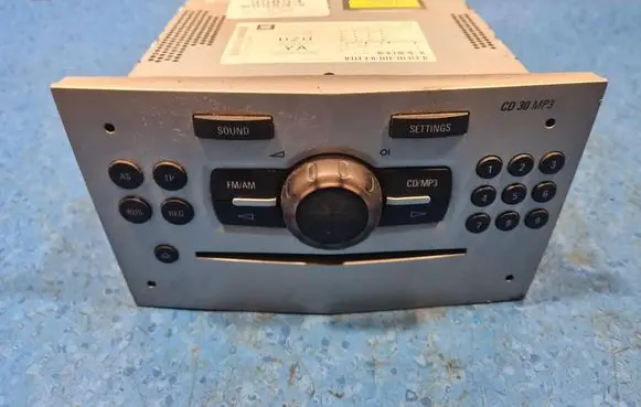 Opel Corsa D Radio/GPS head unit trim 13257028