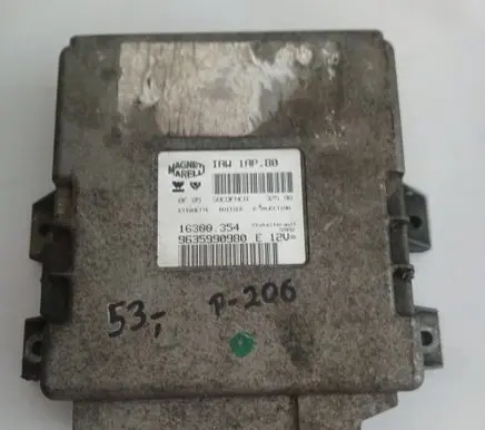 Peugeot 206 Engine control unit/module ECU 9635990980E