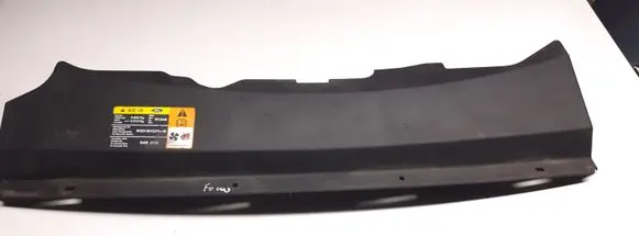 Engine bonnet/hood lock trim molding