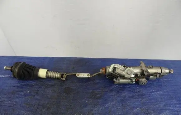 Steering wheel axle set