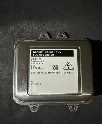 Opel Insignia A Headlight ballast module Xenon 5DV00972000 D1W2000