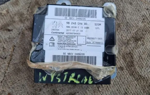 Citroen C3 Airbag control unit/module 9824809680