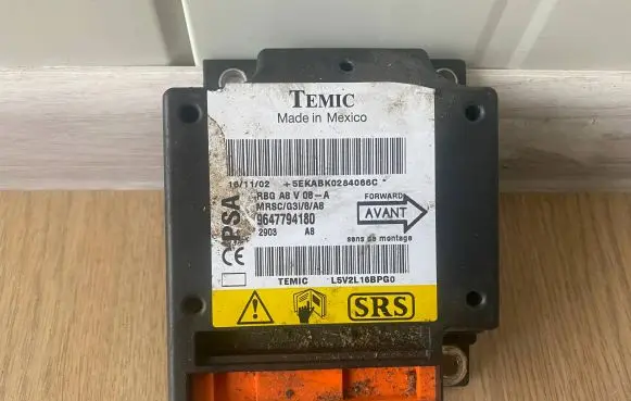 Citroen C3 Airbag control unit/module 9647794180 L5V2L16BPG0 5EKABK0284066C