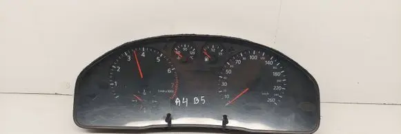 Audi A4 S4 B5 8D Speedometer (instrument cluster) 8D0919860G V7070374