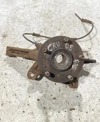 Front wheel hub spindle knuckle