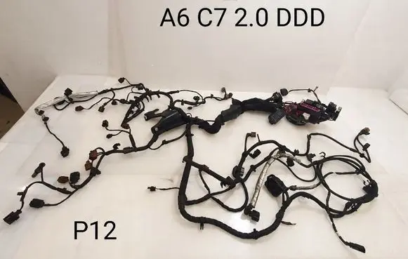 Audi A6 S6 C7 4G Engine installation wiring loom 