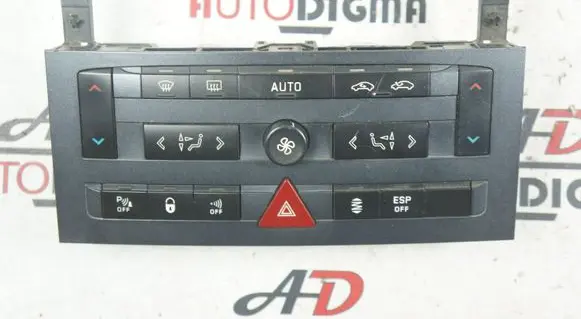 Peugeot 407 Climate control unit 96573322XA02