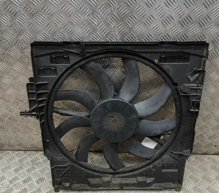 BMW X5 E70 Radiator cooling fan shroud 7594606 8508177