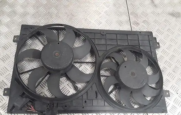 Volkswagen Touran I Electric radiator cooling fan 1K0121207T