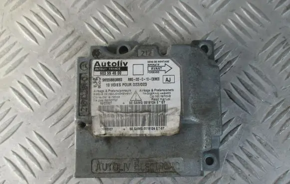 Peugeot 407 Airbag control unit/module 9655880880
