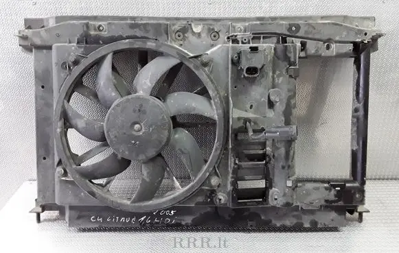 Citroen C4 I Electric radiator cooling fan 9653700480 9653700380