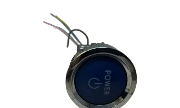 Engine start stop button switch