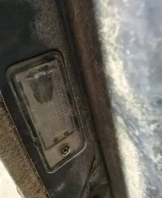 Audi A3 S3 8P Number plate light