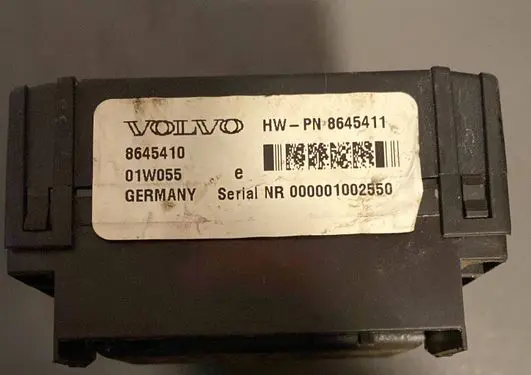 Volvo S60 Fuse box set 8645410 01W055 8645411