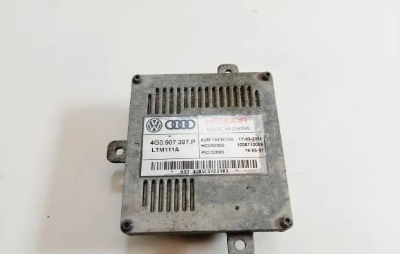 Audi A6 C7 Headlight ballast module Xenon 4G0907397P