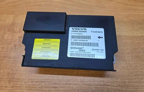 Volvo S80 Airbag control unit/module 31210474 00403611A8 006112100151