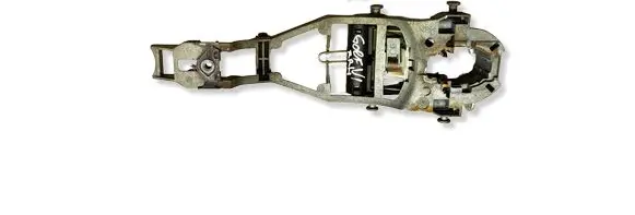 Volkswagen Golf VI Rear door exterior handle/bracket 1K0837966A