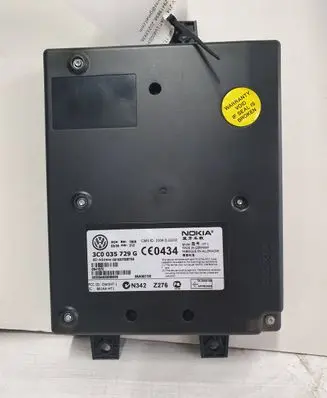 Volkswagen Golf V Bluetooth control unit module 3C0035729G N342Z276 001087EBB758
