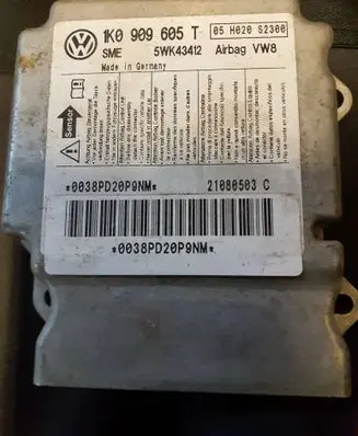 Volkswagen Golf V Airbag control unit/module 1K0909605T 5WK43412 21080503C