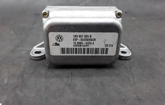 Audi A3 S3 8P ESP acceleration yaw rate sensor 1K0907655B 1K0907655 10098503204
