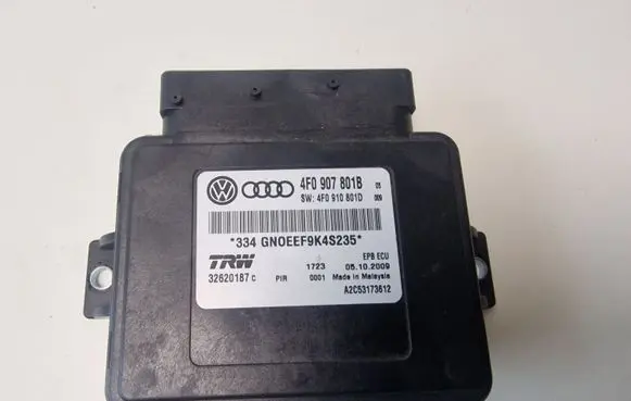 Audi A6 S6 C6 4F Hand brake control module 4F0907801B