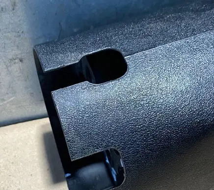 Steering wheel column trim