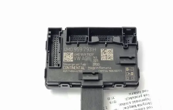 Audi A4 S4 B9 8W Door control unit/module 4M0959793HDRZWI