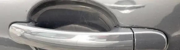 Volkswagen Polo V 6R Rear door handle trim 