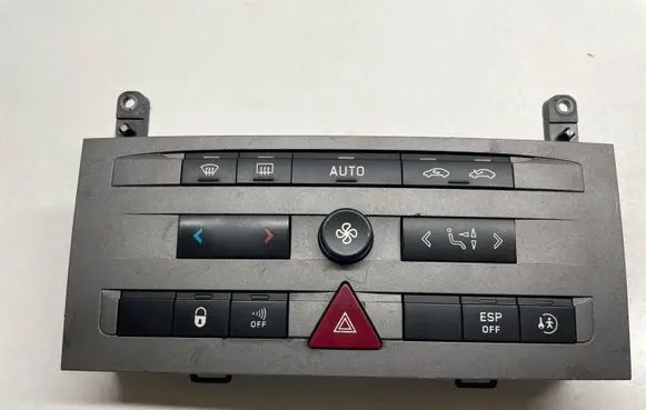 Peugeot 407 Climate control unit 96470290XT 96610448