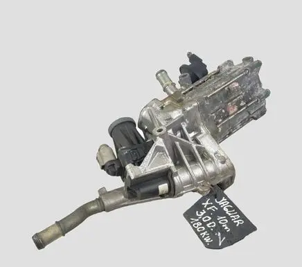Jaguar XF X250 EGR valve cooler 9X209U438DA