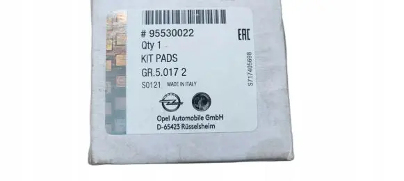 Opel Mokka Brake pads (rear) 