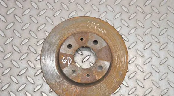 Fiat 500 Rear brake disc 240MM