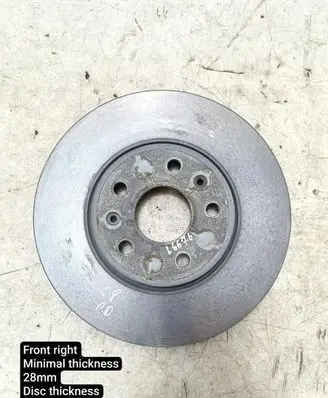 Chevrolet Corvette C8 Front brake disc 
