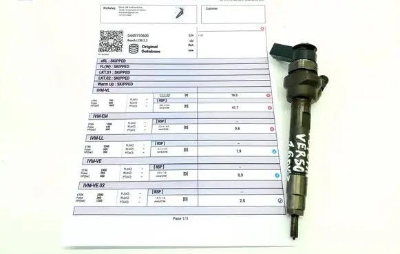 Toyota Verso-S Fuel injector 0445110600