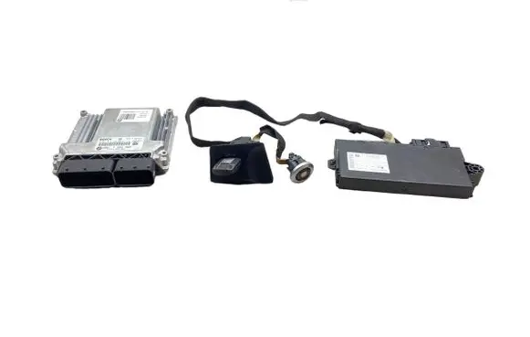 BMW 3 E90 E91 Engine ECU kit and lock set 0281014238 7809000 9147195