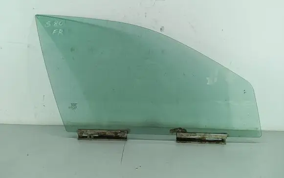 Volvo S80 Front door window glass four-door