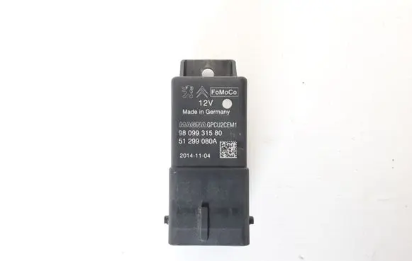 Volvo V70 Glow plug pre-heat relay 9809931580