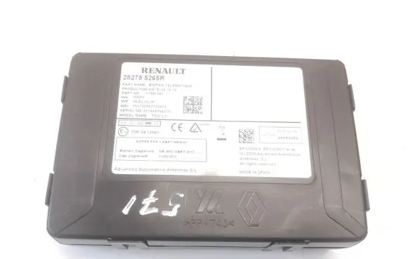 Renault Captur USB control unit 282755265R