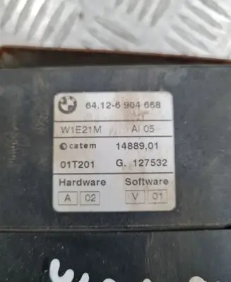 BMW 3 E46 Coolant heater 64126904668