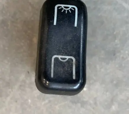 Mercedes-Benz Vito Viano W638 Interior lighting switch 0035455207
