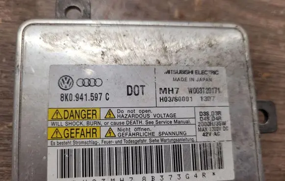 Audi A5 8T 8F Headlight ballast module Xenon 8K0941597C