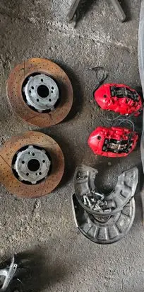 Mercedes-Benz E AMG W212 Brake discs and calipers set 