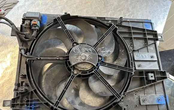 Citroen C4 II Picasso Electric radiator cooling fan 9806313280