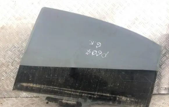 Peugeot 607 Rear door window glass