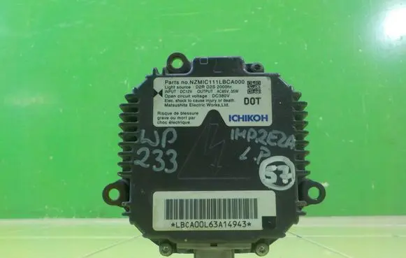 Subaru Impreza II LED ballast control module PRZOD