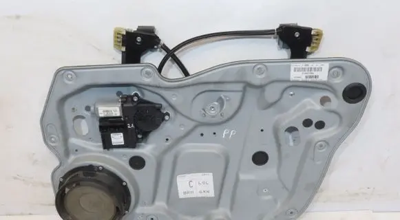 Volkswagen Touran I Front window lifting mechanism without motor 1T1837730AJ