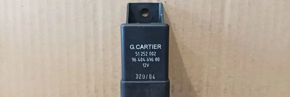 Citroen C4 I Glow plug pre-heat relay 9640469680 51252002 CARTIER